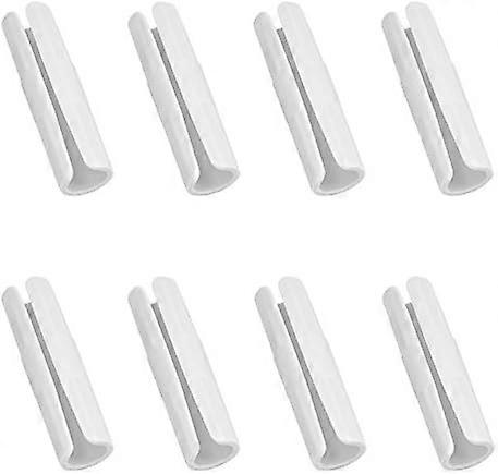 8 Pieces Sheet Holders,Bed Sheet Grippers Keeps The Bed Sheet in Place (White)