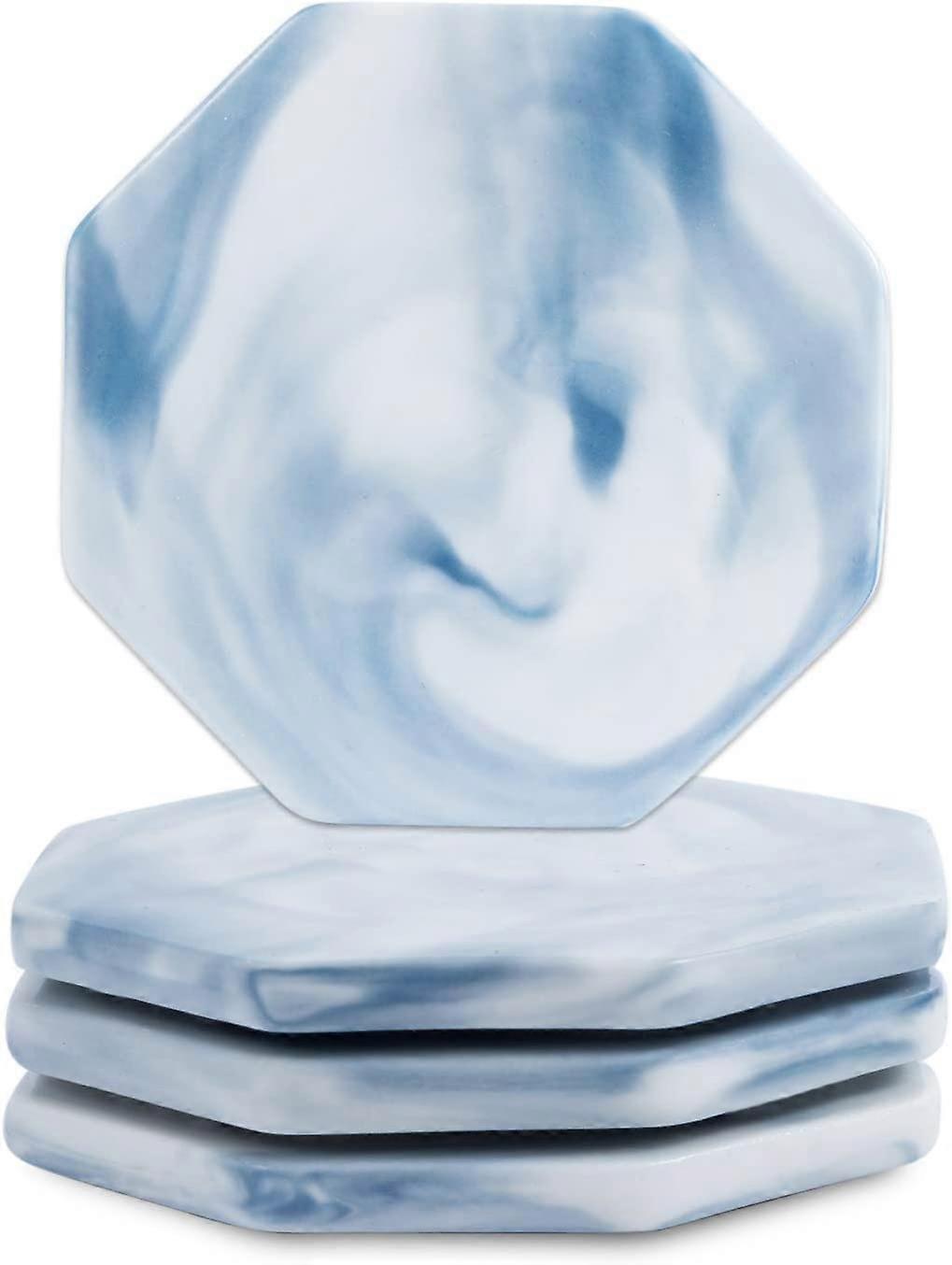 3 Pattern Set Marble Ceramic Coaster Cup Map Table Pads