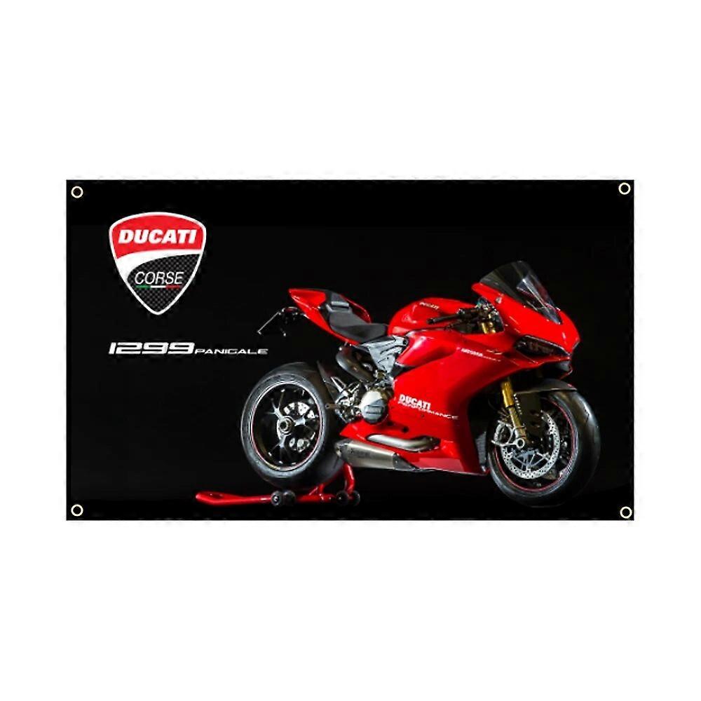 FLAGCORE 3X5Fts Italy DUCATI Motorcycle flag