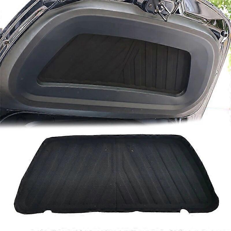 Front Engine Hood Insulation Cotton Pad For Tesla Model Y Double-Layer Front Trunk Lid Mat Cover Dustproof and Soundproof