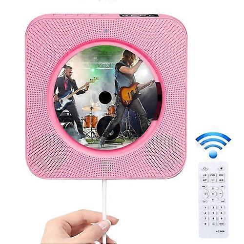The Second Generation Portable Digital Display Bluetooth Speaker CD Player with Remote Control