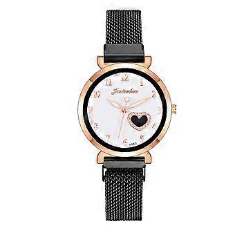 Women Fashion Watch Clock Stainless Steel Casual Dress Wrist Crystal Jewelry