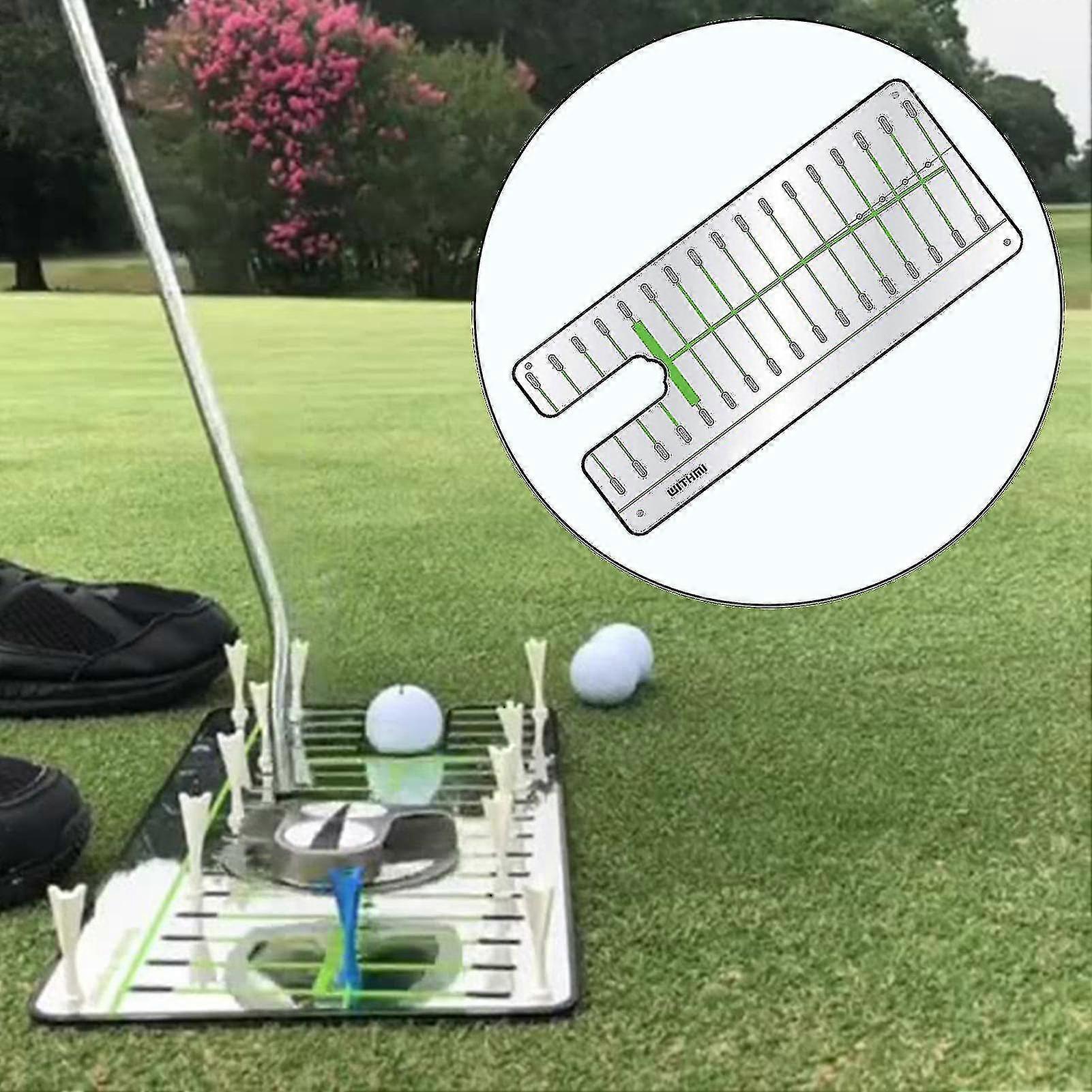 Golf Putter Mirror Strong Lightweight Acrylic Putting Practice Golf Sporting Mirror For Novice