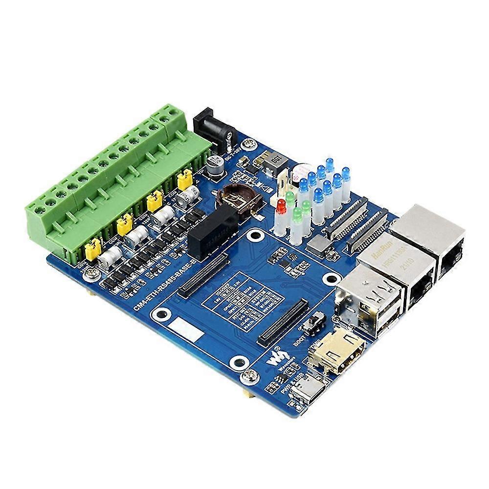 Raspberry Pi Compute Module 4 kettős hálózati port négyutas Rs485 bővítőkártya Gigabit Etherne