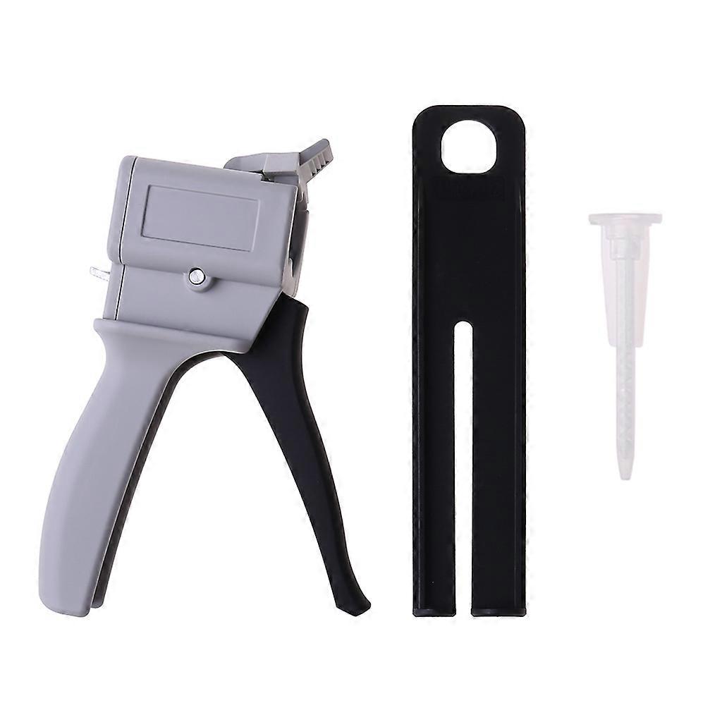 White & Black AB Epoxy Glue Gun Handle Applicator for Mixing 1:1/2:1 AB Glue