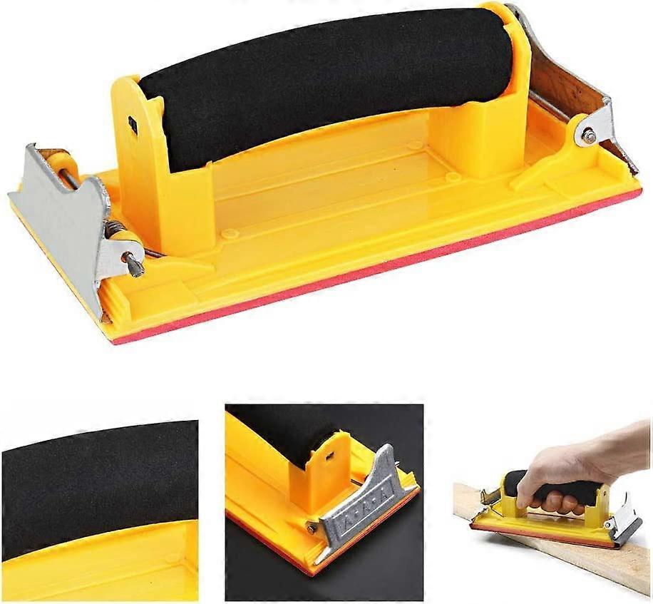 Hand Sander with Sponge Handle 18.5 * 9 * 6.5cm