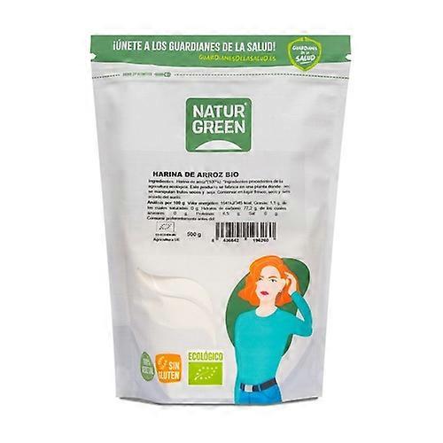 organic rice flour 500 g of powder