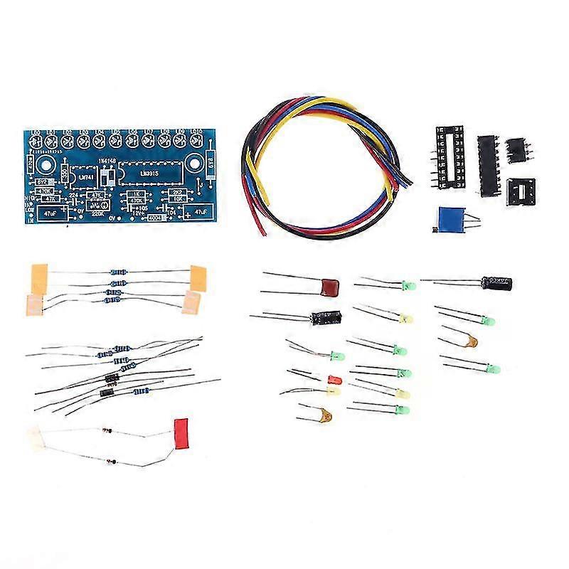 Lm3915 10 Led Audio Level Indicator Diy Vu Meter Preamp Power Amplifier Indicate