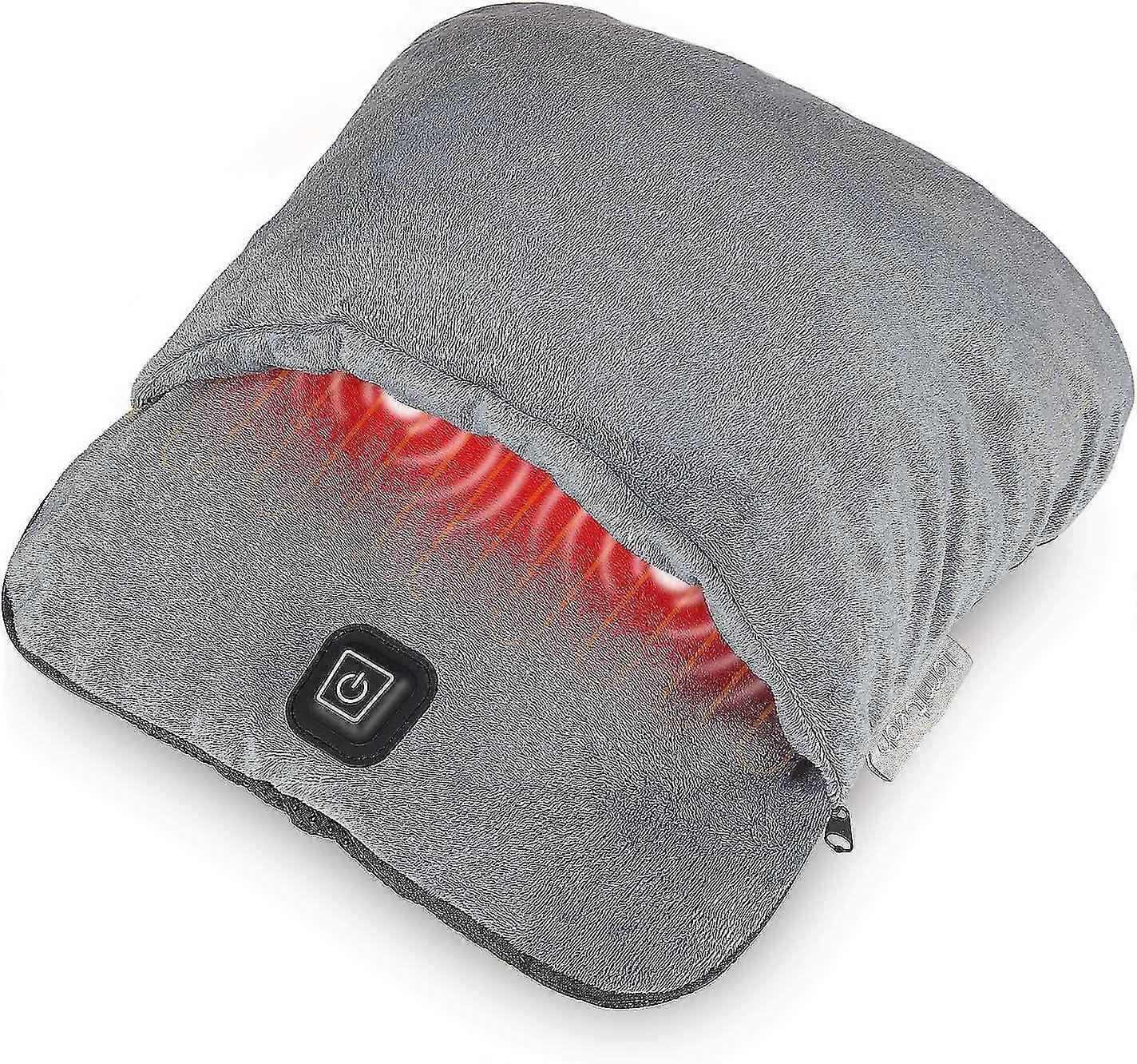 With Vibration Massage Function, Fast Super Soft Flaw Wool Heating Footer(36*30cm))