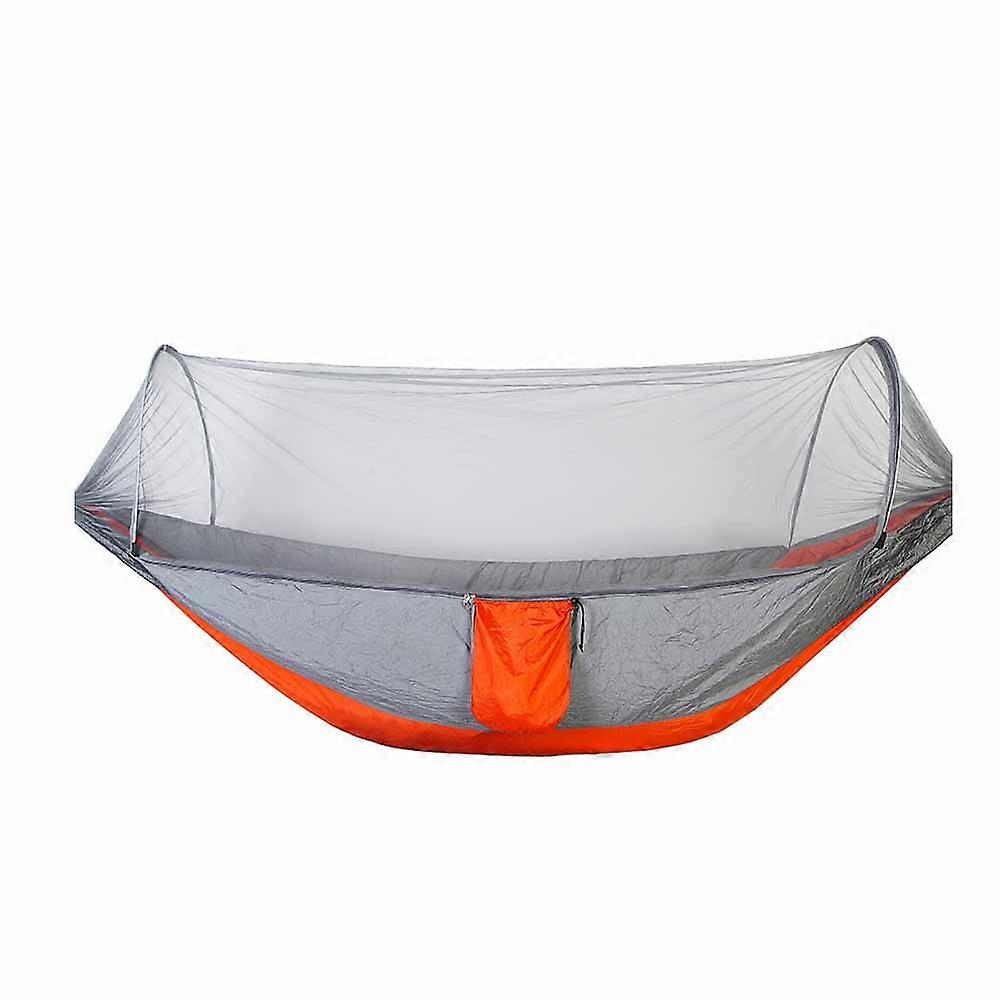 Automatic Speed Open, Outdoor Single and Double Nylon Cloth Camping Hammock for Camping