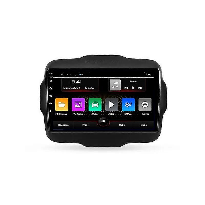 Car Radio For Jeep Renegade 2014 - 2018 Multimedia Player WIFI Navigation GPS