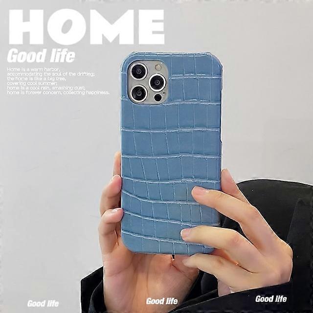 Phone Case For Apple Back Cover iPhone 14 Pro Max 14 Plus 13 12 11 Pro Max Mini X XR XS Bumper Frame Soft Edges Shockproof Crocodile Skin Prints Solid