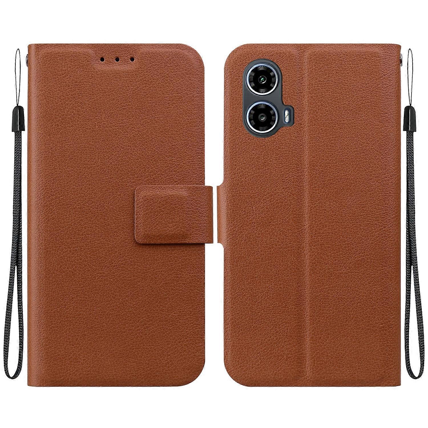 Ultra-thin PU Case For Motorola Moto G34