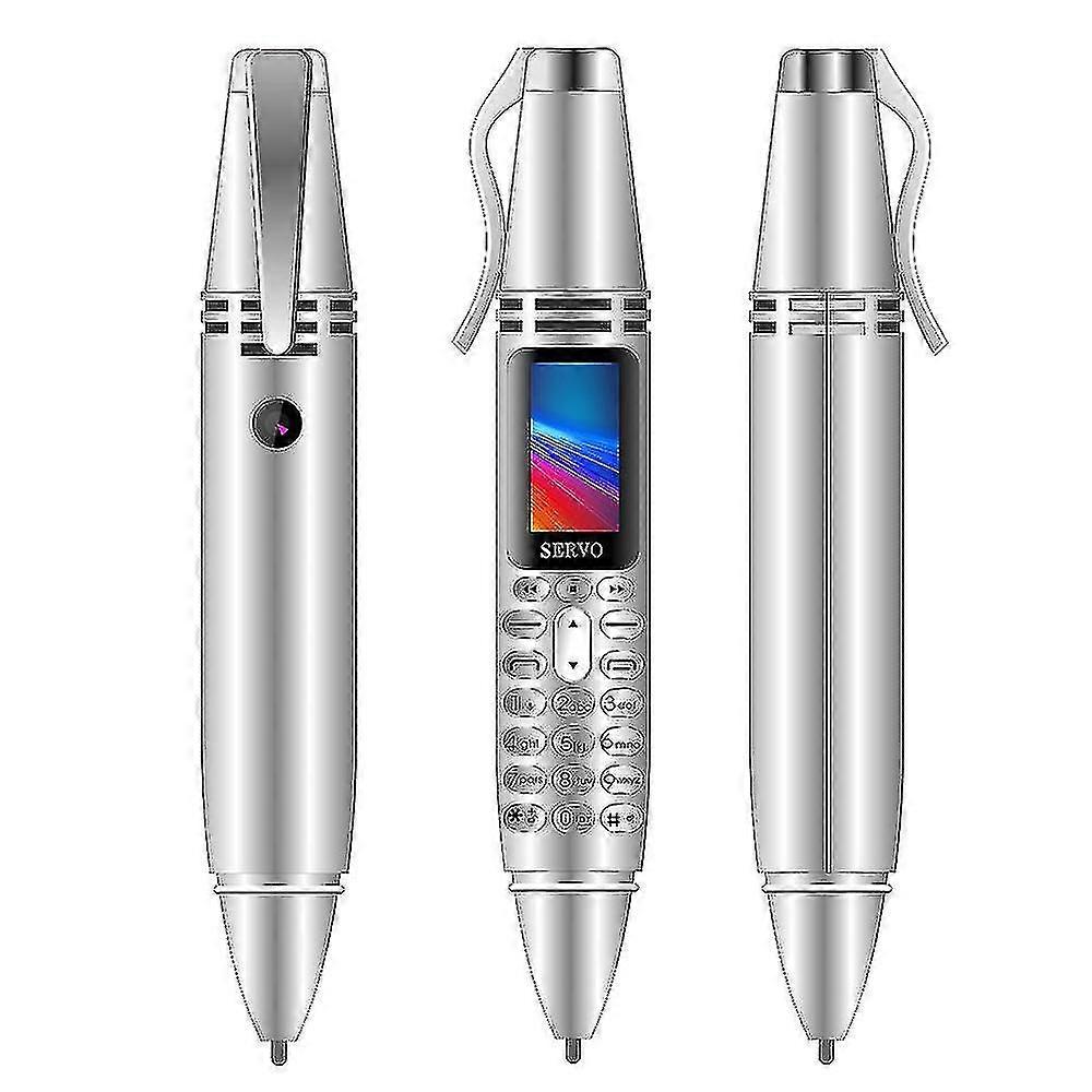Mini Cell Phone Pen Style Bluetooth Dialer Tiny Screen Mobile Phone Support Gsm