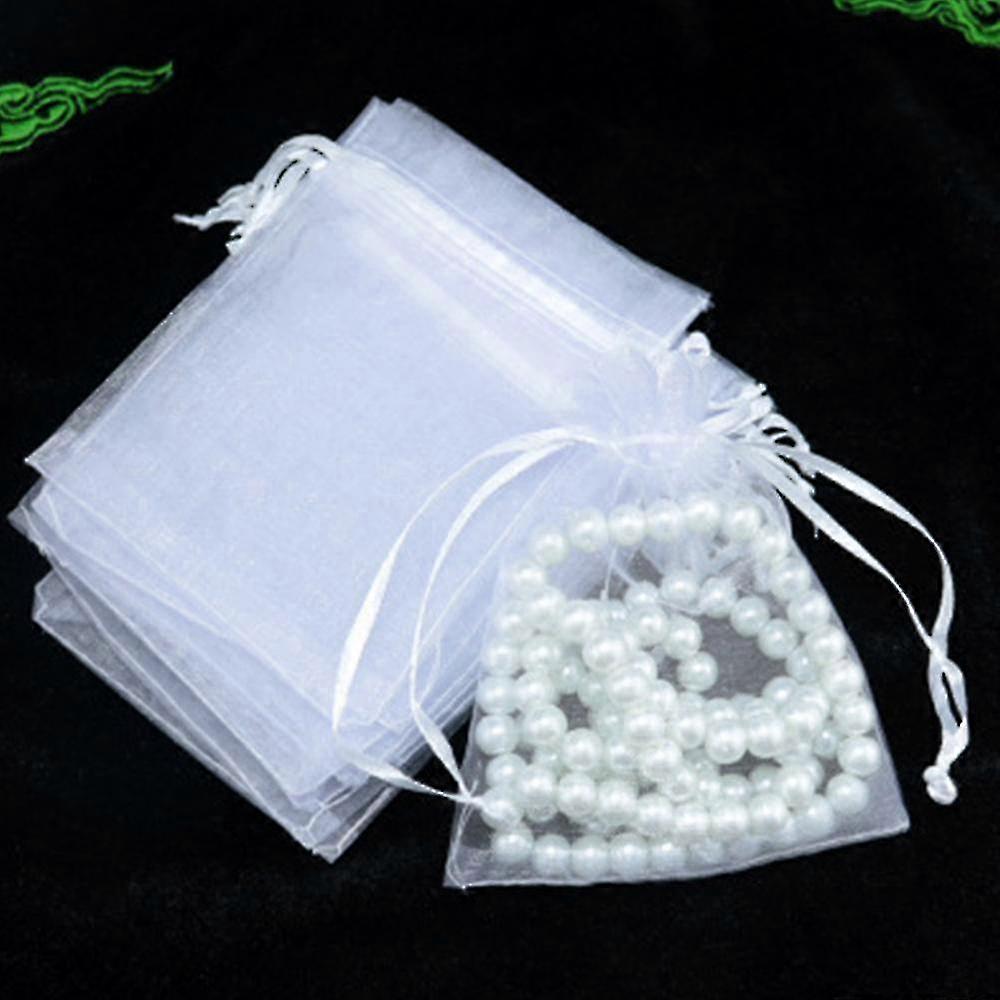 100pcs ren drawstring smykker poser gaveposer drawstring gavepose