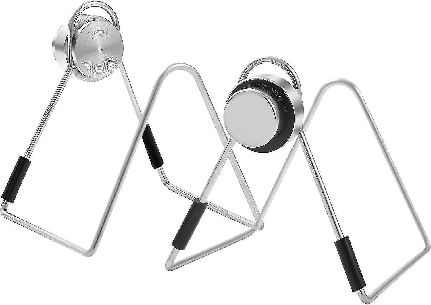 2 Pack Magnetic Sponge Holders for Kitchen Sink Stainless Steel