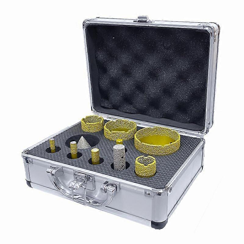 nice M14 Brazed Diamond Opener Set, Tile Stone Bore Ceramic Angle Grinder