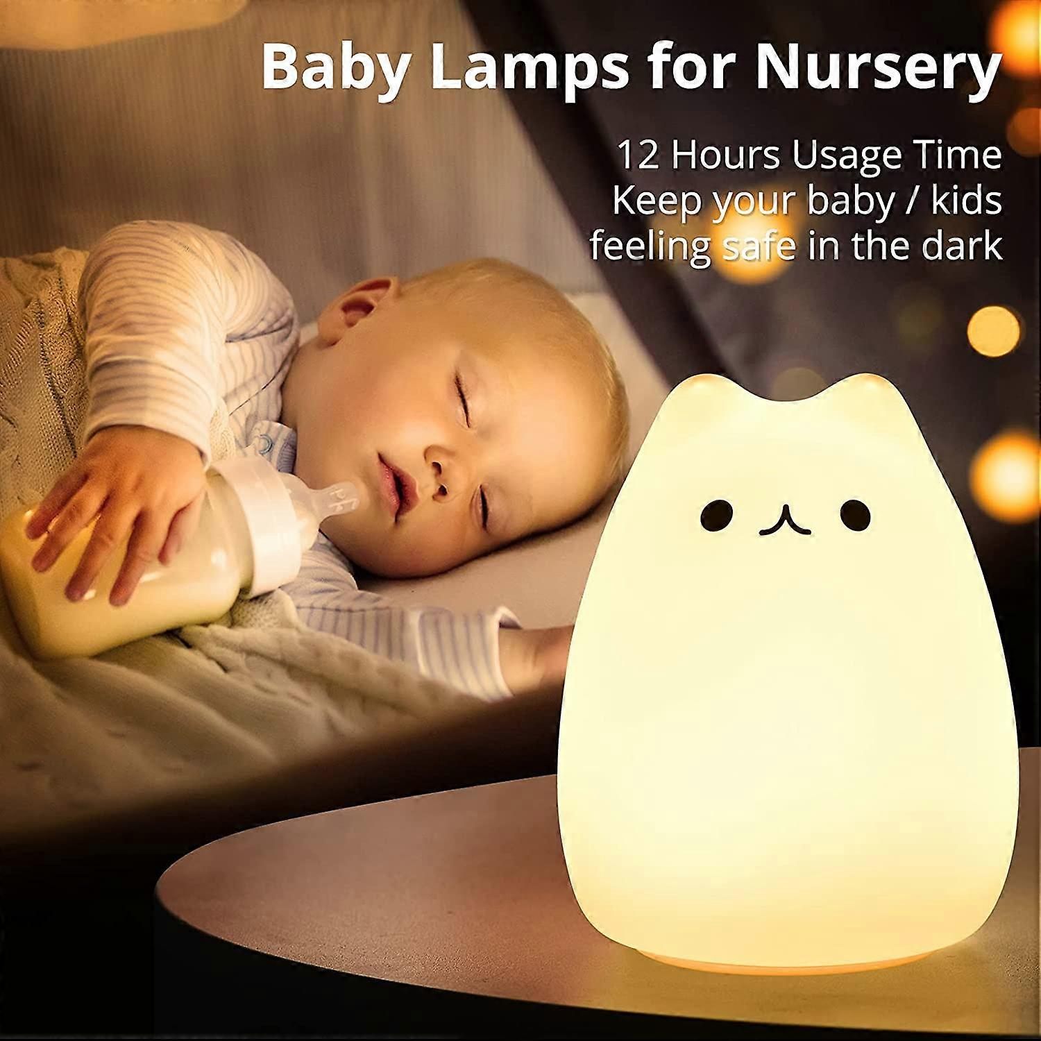Led Lampada Per Gatti Da 3,15 Pollici, Luce Notturna Per Bambini Regalo Per Gatti Ragazze