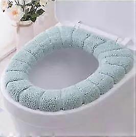 Varm mjuk tvättbar toalettöverdrag Toalettstol Cush Set för hem R Closestool Mat Sätesväska Toalettlock Tillbehör