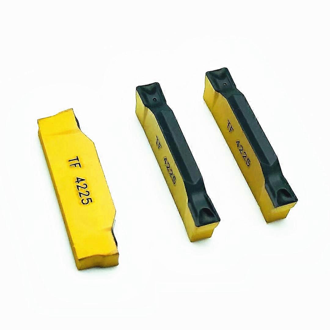 10PCS N123G2 0300 0003 TF 4225 Slotting insert CNC grooving N123G2 0300 TF 4225 Milling cutter carbide turning insert