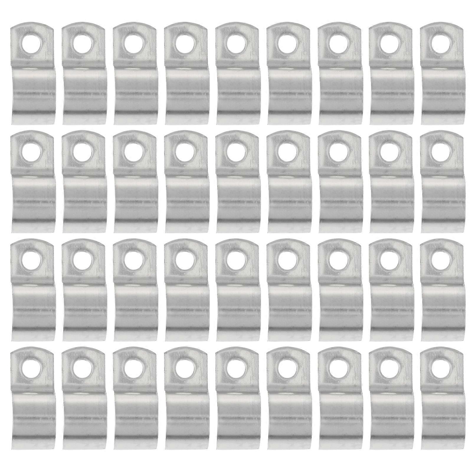 100pcs Sturdy Wall Cable Organizers Reliable Cable Fixator Buckles Cable Clips