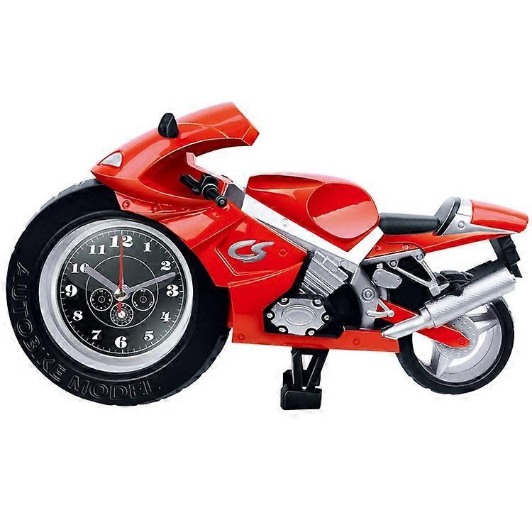 CS013 Mini Simulation Motorcycle Alarm Clock
