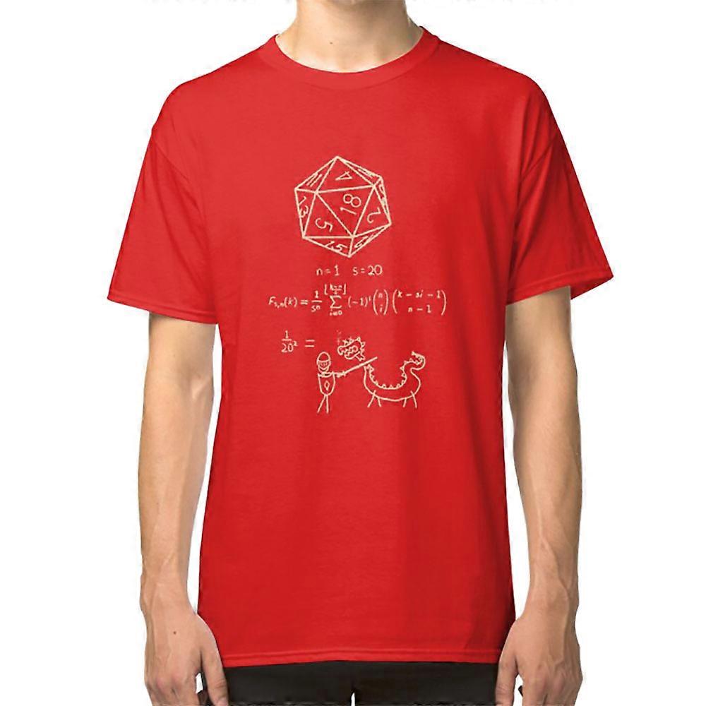 The Science Of The 20 Sided Dice T-shirt