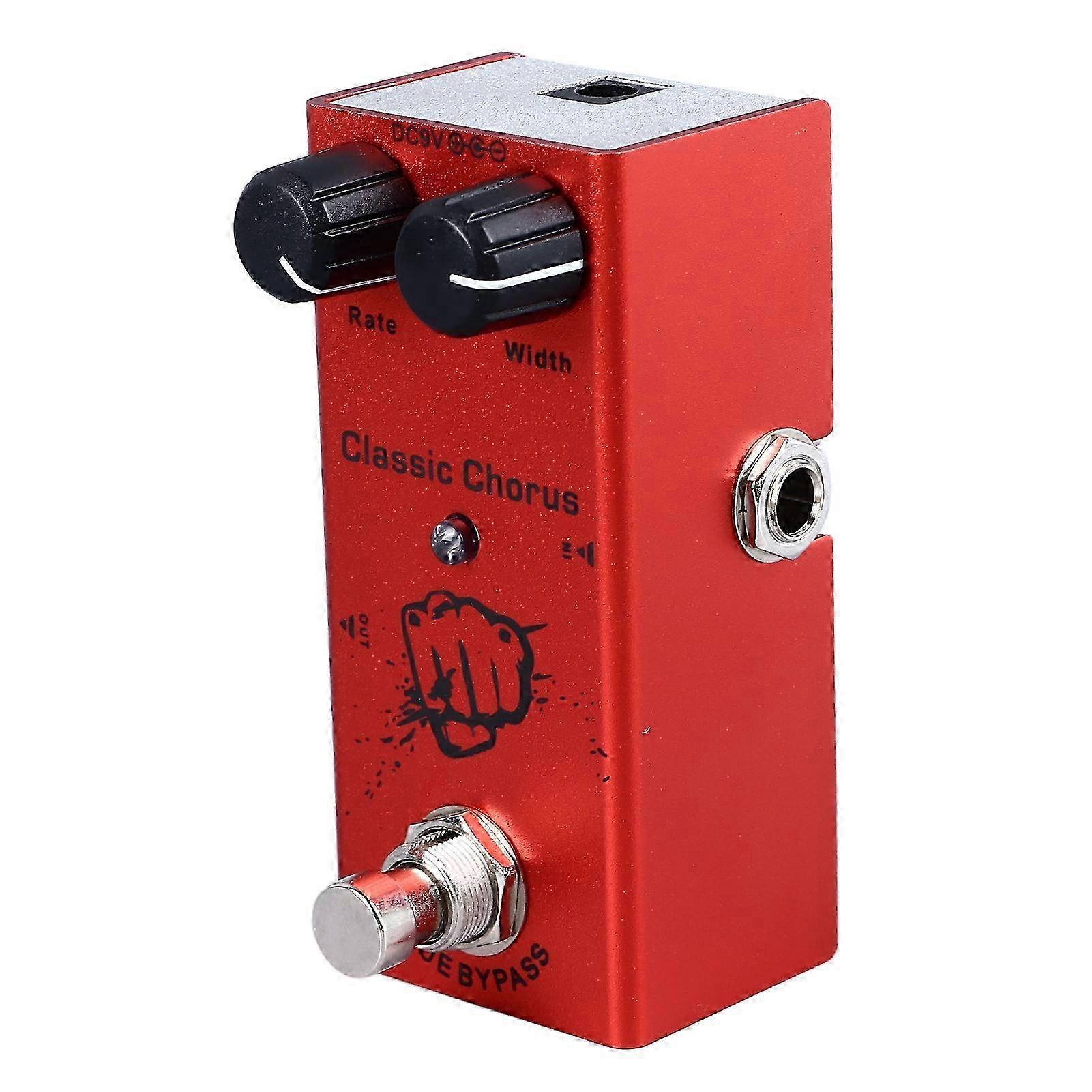 Electric Guitar Effects Pedal with Multi Effects and Accurate Chorus for Classic Performance