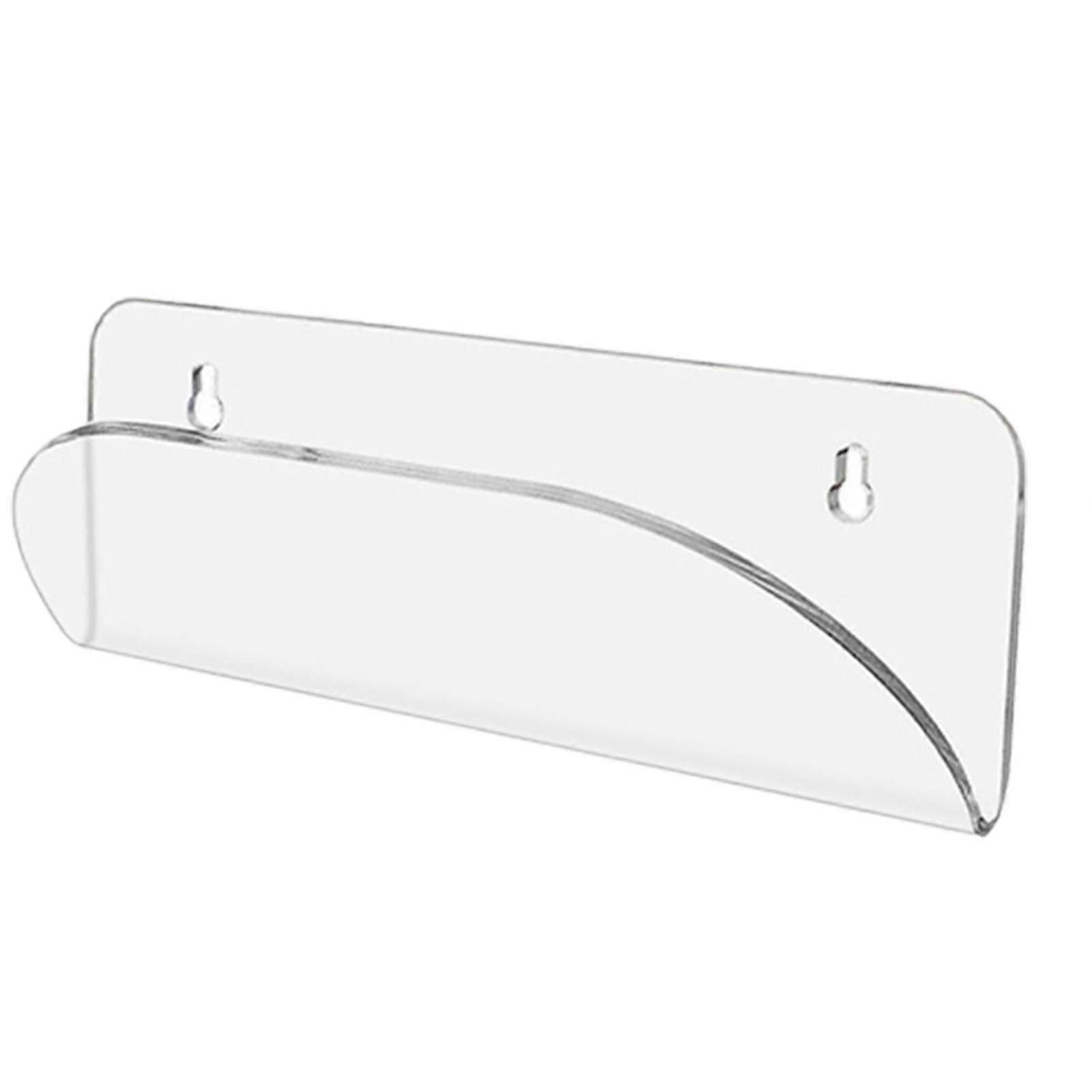 Acrylic Skateboard Rack Transparent Screw Wall Mounted Longboard Display Frame