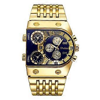 Oulm Luminous Herren Stahlband Quarzuhr