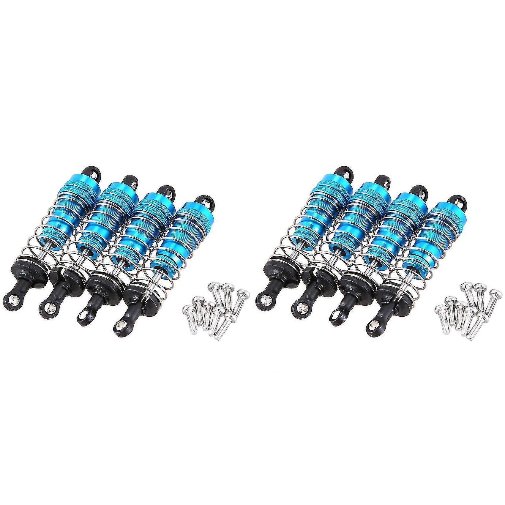 8pcs Metal Shock Absorber Damper Replacement Accessory ,blue