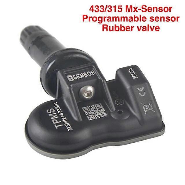 Motor Vehicle Sensors Programmable Sensor 315 433MHz Mx TPMS 2In1 Adjustable Valve Tire Pressure Monitoring System Universal For AUTEL