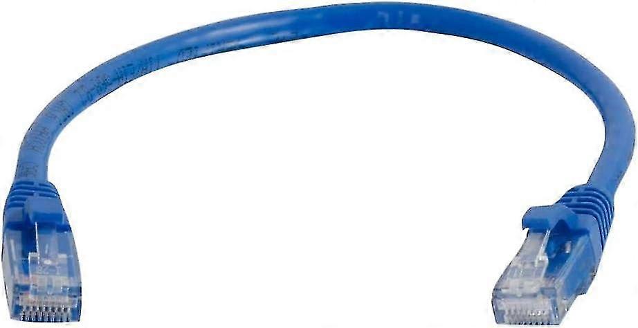 3m Cat6 Booted Unshielded (UTP) Network Patch Cable - Blue
