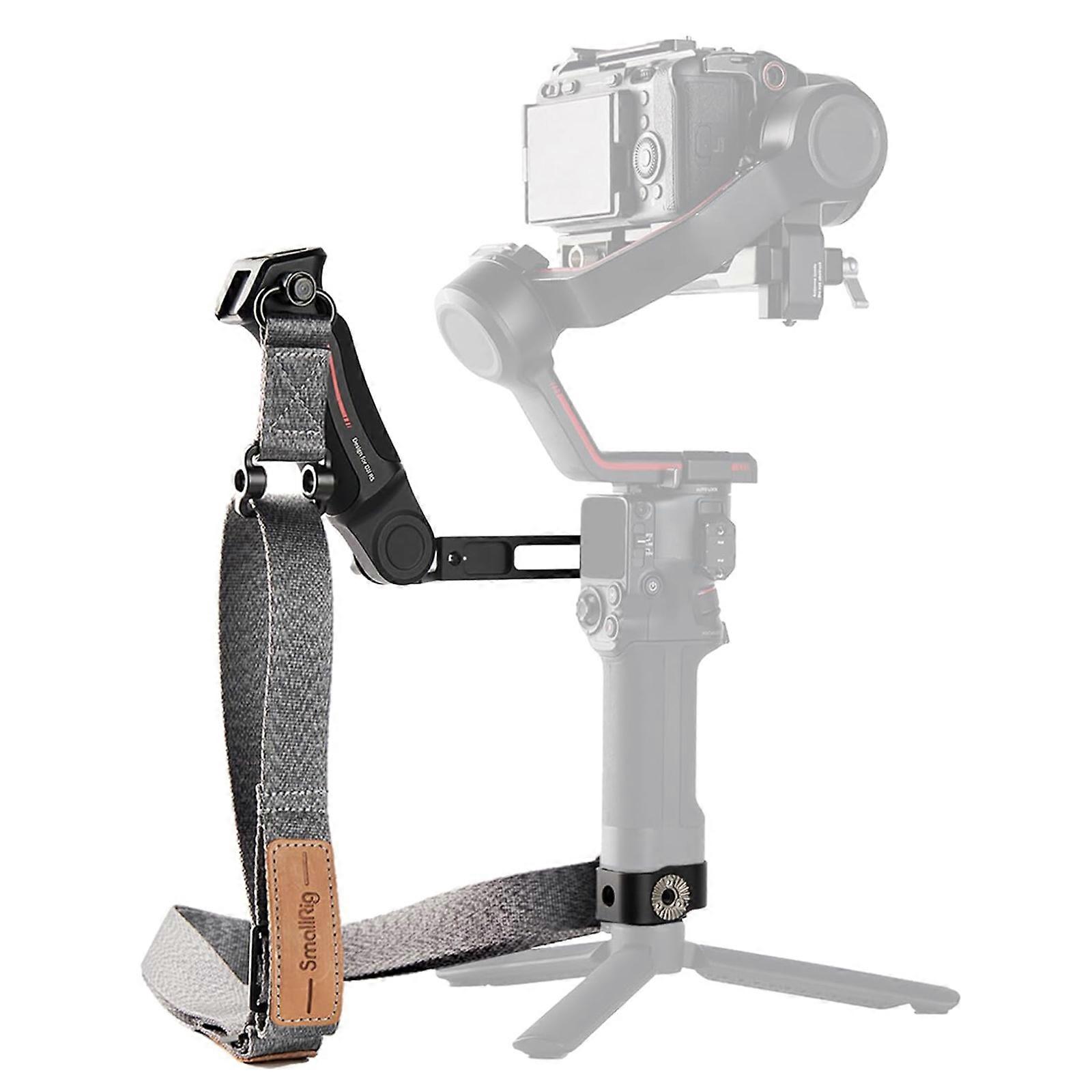 SmallRig Adjustable Sling Handgrip Gimbal Sling Handle w/Shoulder Strap for DJI RS 3 / RS 3 Pro/RS 2 Stabilizer, Ergonomic Grip for Low Angle Shots