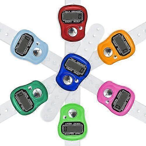 Fingerring Digital Tasbeeh Tasbih Tally Counter Timer Religiöse Strickreihe WUy