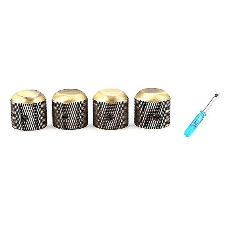 4Pcs Guitar Potentiometer Control Knobs 6.5mm Shaft Pots Speed Volume Tone Knobs