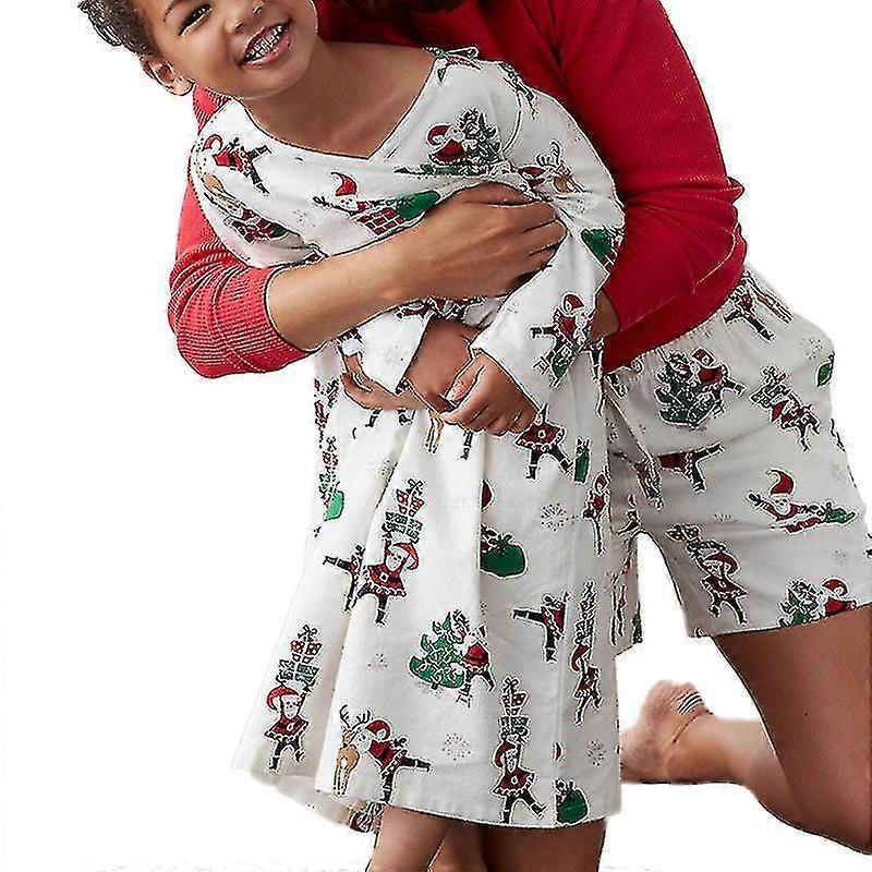 Matng Pyjamas Set Adult Kid Xmas Sleepwear Wear