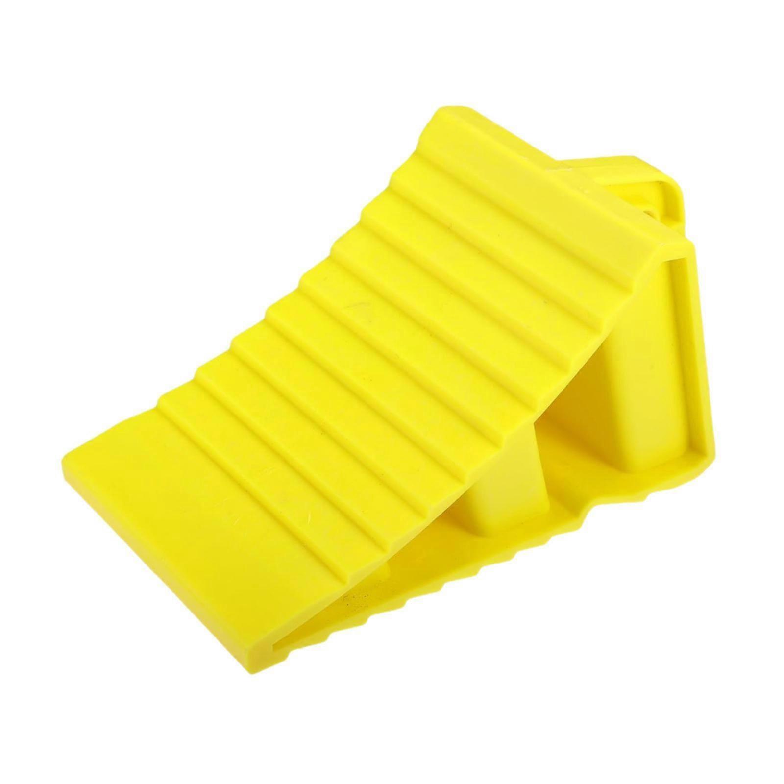 Car Wheel Chock with Handle Universal Scratch Resistant Triangular Structure
