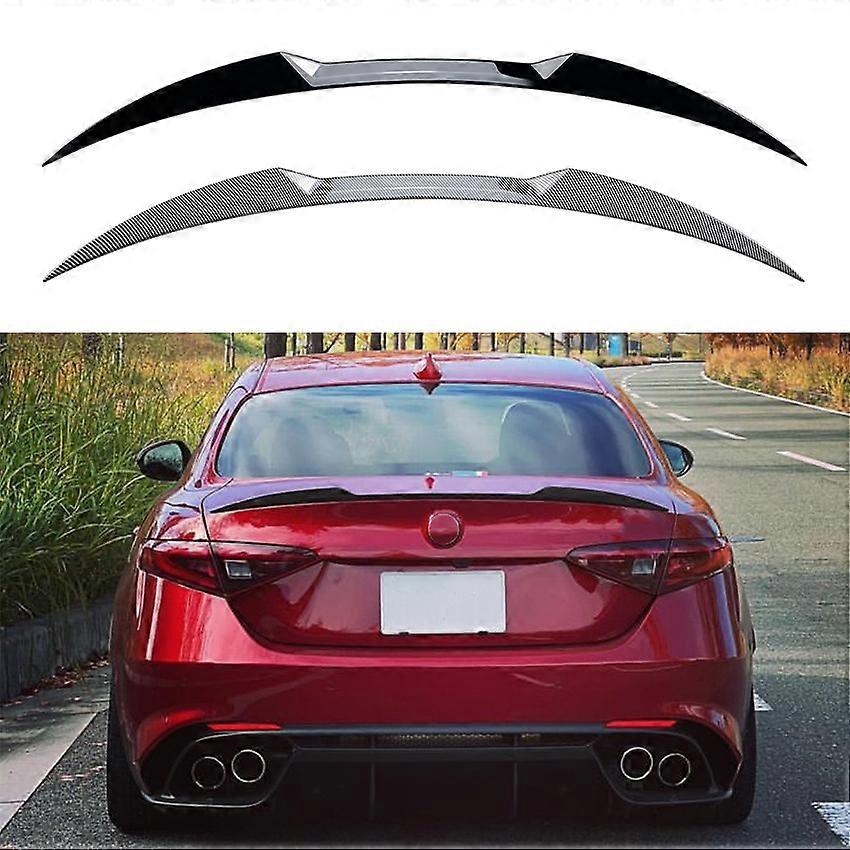 Suitable For Alfa Romeo Giulia 2015+ Rear Wing Fixed Wing Exterior Modification