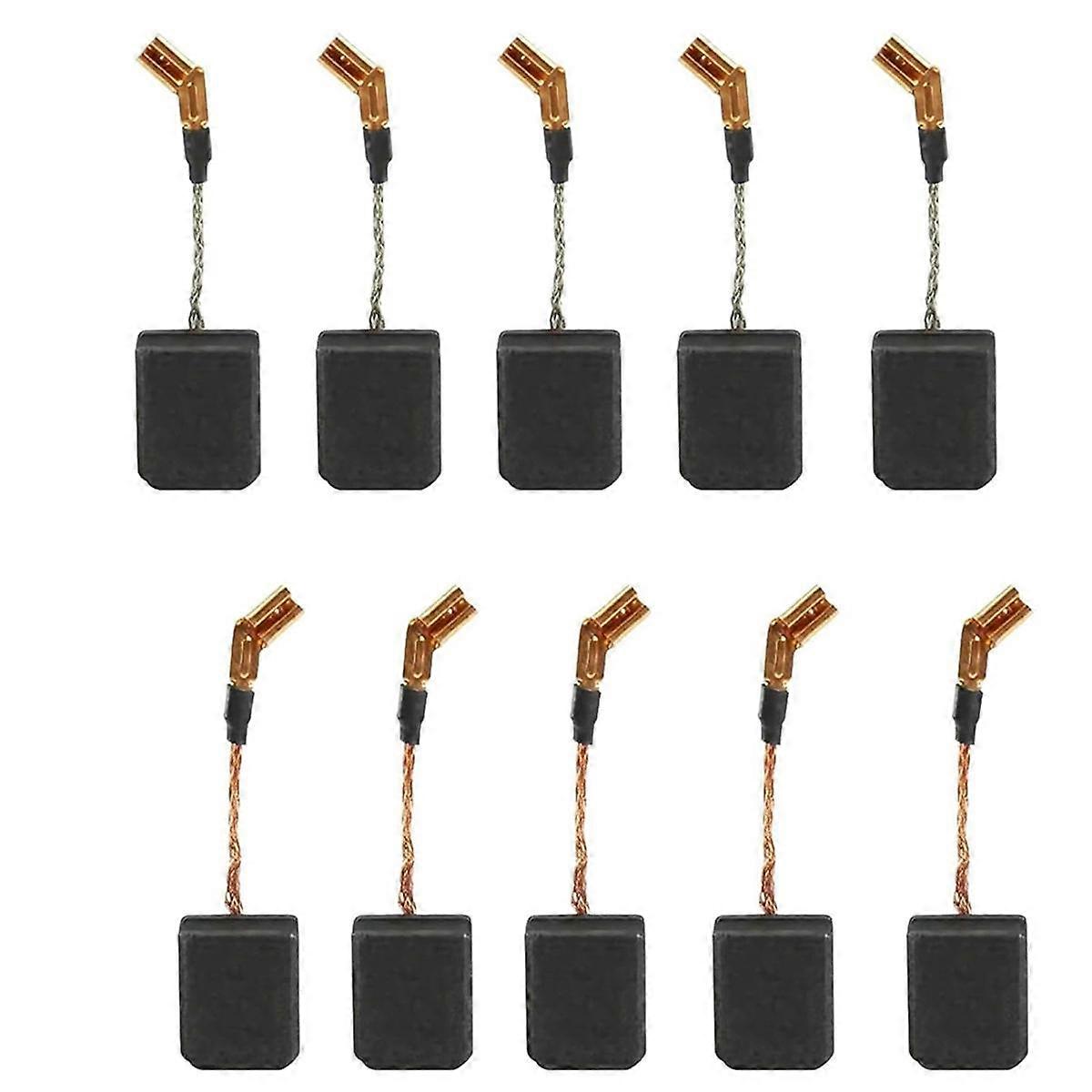 10-Pack N257540 Replacement Electric Motor Carbon Brushes Compatible,Angle Grinder Brush