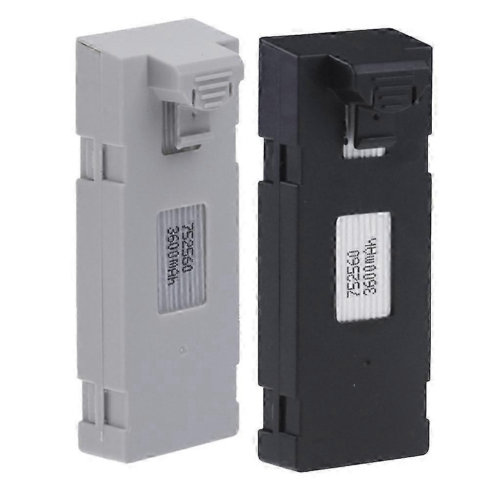3600 Large Capacity Lithium Battery Suitable for Folding Quadcopter Flight Module Battery (Black + Gray)