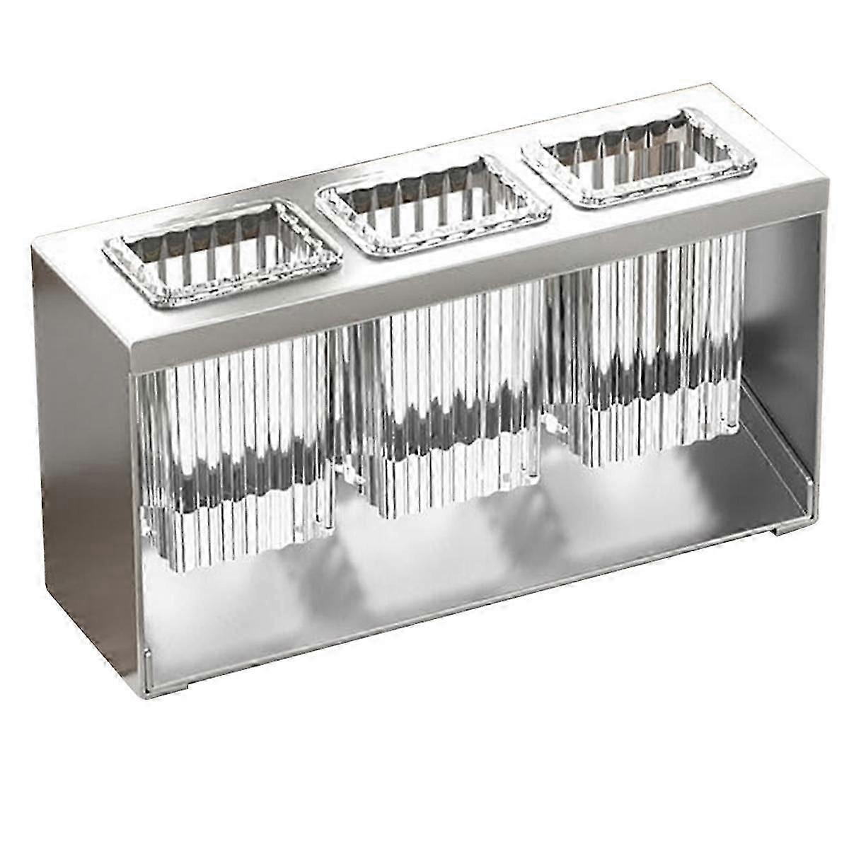 Countertop Cutlery Drying Holder Cutlery Drainer Tableware Holder Box Tabletop Separated Fork Chops