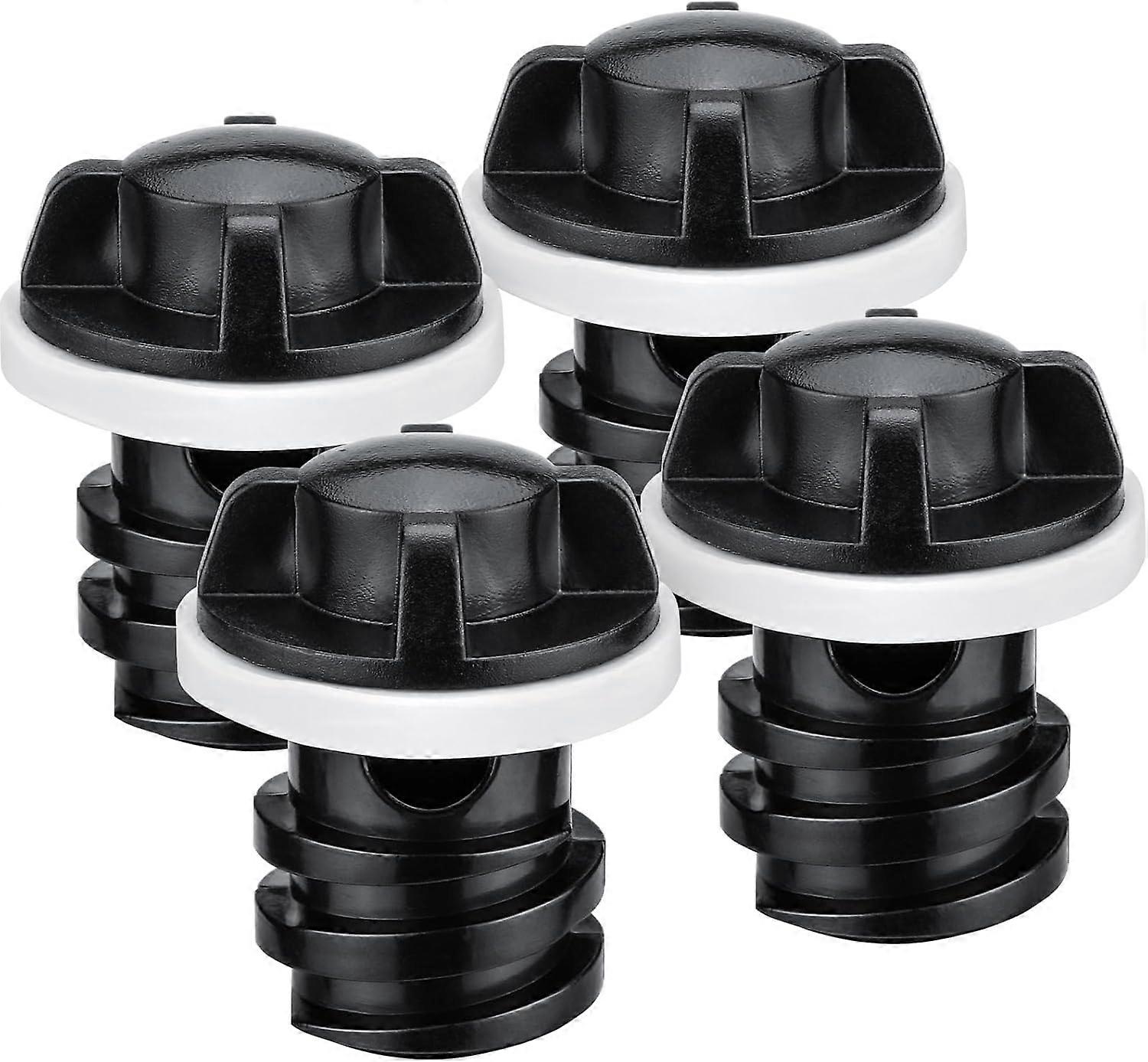 4 Pack Drain Plug, Leak-Proof Replacement for YETI and RTIC Coolers, Fits 20 oz, 30 oz, 45 qt, Made of Durable Plastic