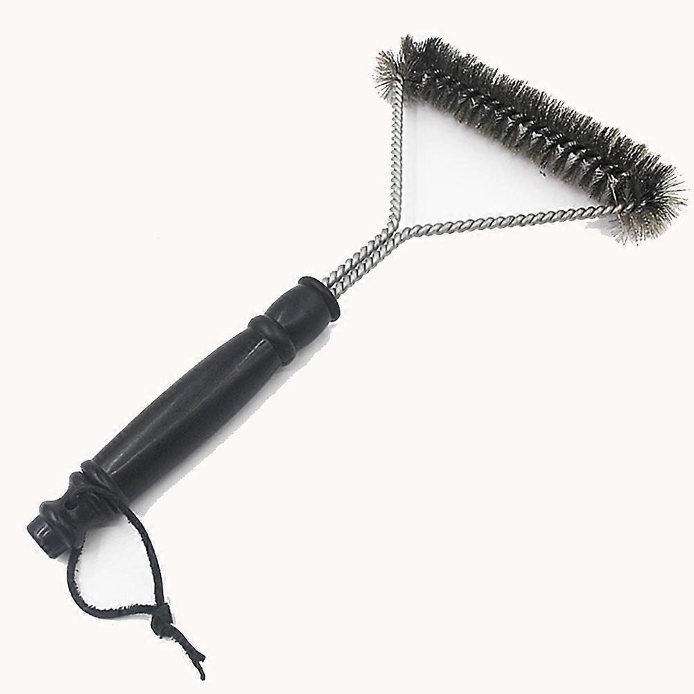 BBQ Grilling Brush-Traditional Handle PE Bag+PVC Shell Packaging