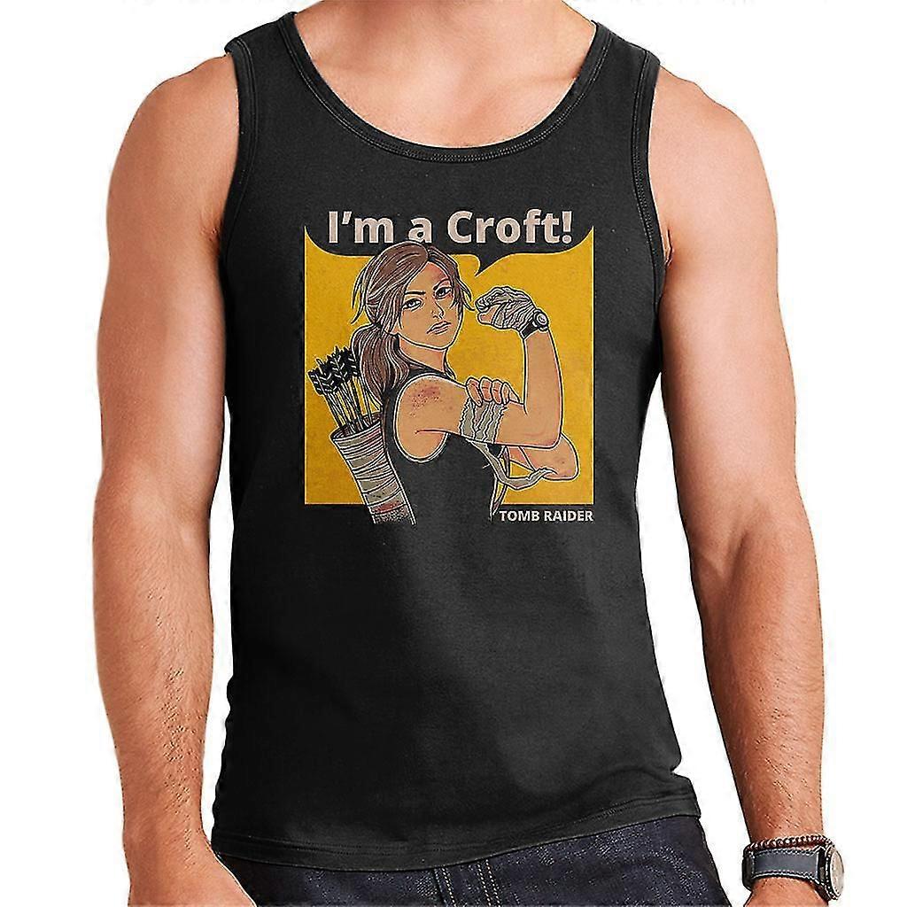 Im A Croft We Can Make It Tomb Raider Chaleco Hombre
