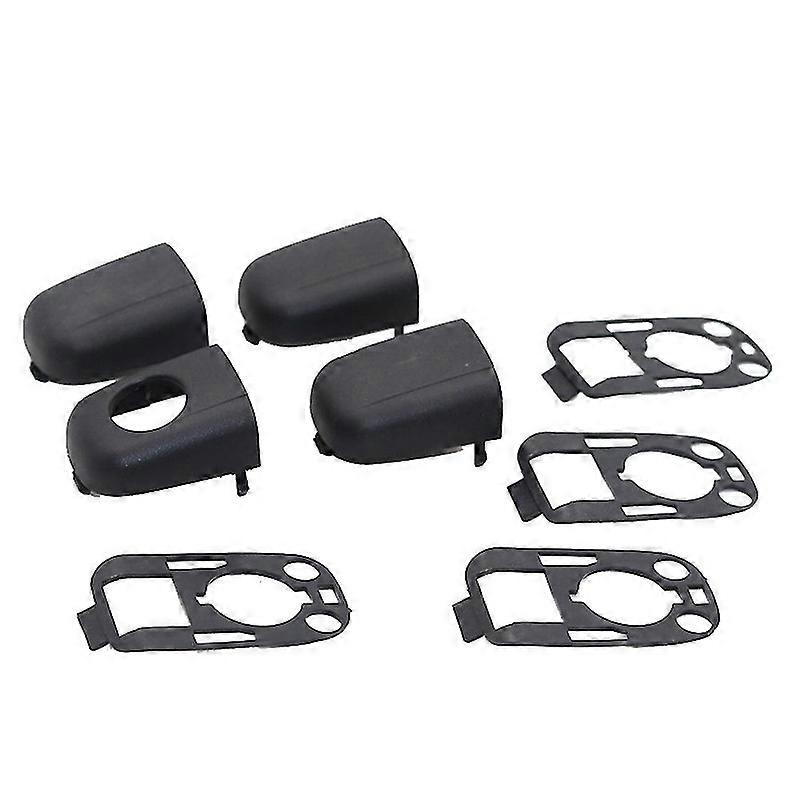 Car Door Handle End Cap Kit With Stopper 9101aa For 307 C2 C3