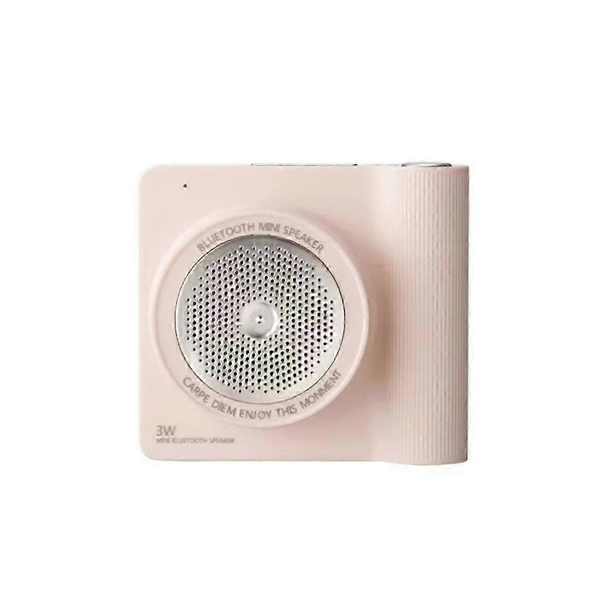 Multifunctional Wireless Bluetooth Speaker Small Cell Phone Selfie Camera BT5.4 Camera Shape for Ou