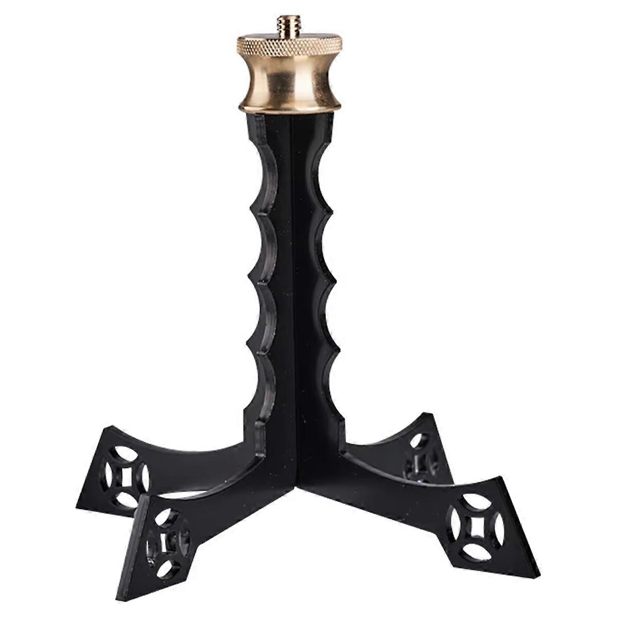 Foldable Retro Camping Light Bracket, 1/4 Thread Support, Detachable Outdoor Lamp Holder