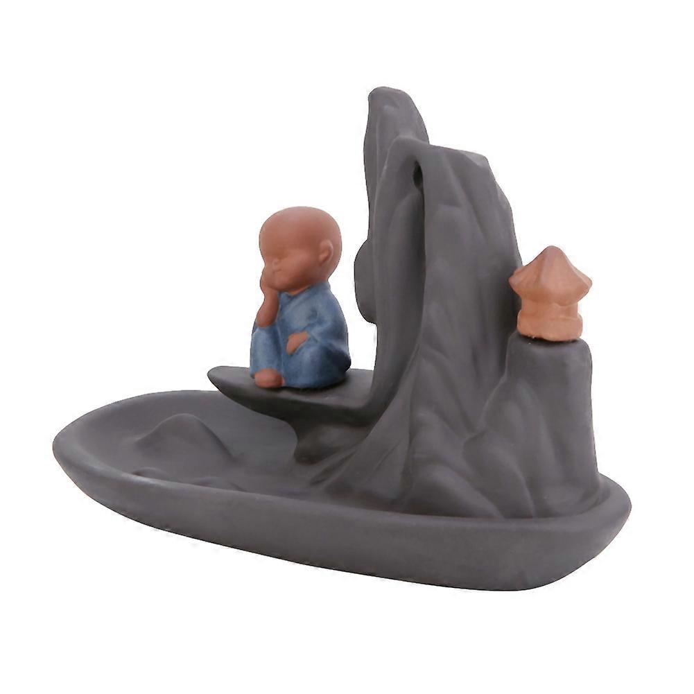 Unique Incense Burner for Home Office Decor, Ceramic Design, Modern Style, Easy to Use and Clean