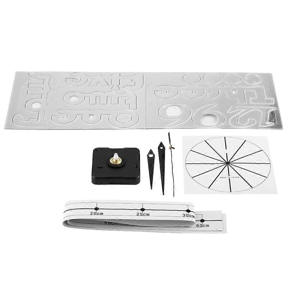 DIY Large Frameless 3D Wall Clock for Living Room - Modern Non-Ticking Design in Stylish Home Décor